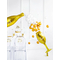  Ballon aluminium flûte cheers doré 28 x 80 cm, fig. 3 