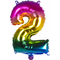  Ballon aluminium multicolore 35 cm, fig. 3 
