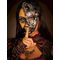  Steampunk-Maske Roboter für Damen Kostümzubehör grau, fig. 3 