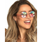  Lunettes rondes roses à prismes adulte, fig. 4 