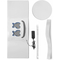  Masque DJ guimauve led bleu adulte, fig. 3 