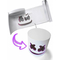 Masque DJ guimauve led violet adulte, fig. 4 
