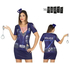  T-shirt pour adultes 8201 Policière, fig. 1 