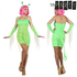  Déguisement pour Adultes Vert Alien Sexy 4 pcs, fig. 1 