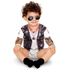  Costume per Neonati Hell Boy Bodysuits 12 Mesi, fig. 1 