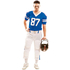  Déguisement pour Adultes My Other Me Rugby Bleu XL, fig. 1 