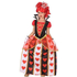  Costume per Bambini DISFRAZ REINA CORAZONES 3-4 Regina di Cuori 3-4 Anni, fig. 1 