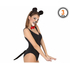  Costume per Adulti The Conceited Little Rat Nero, fig. 1 