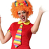  Cravate Multicouleur Ruban Clown 2 Pièces Lot, fig. 1 