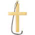  Collier croix de moine or, fig. 1 