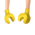  Gants jaunes LEGO® enfants, fig. 1 