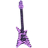  Guitare rock gonflable rose fluo adulte, fig. 1 