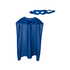  Superhelden-Set Umhang und Maske für Erwachsene blau, fig. 1 