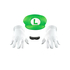  Set accessoires Luigi™ Adulte, fig. 1 