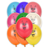  10 Ballons smile multicolores 30 cm, fig. 1 