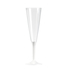  10 Flûtes à champagne pied blanc 150 ml, fig. 1 