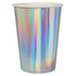  10 Gobelets en carton iridescents 7,8 x 9,7 cm, fig. 1 