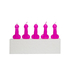  5 Bougies Penis roses 14 x 11 cm, fig. 1 