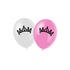  6 Ballons en latex princesse roses 30 cm, fig. 1 