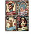  4 Affiches de Cirque Vintage 38 cm, fig. 1 