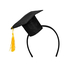 Mini chapeau de diplomé adulte, fig. 1 