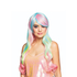  Perruque longue arc-en-ciel pastel femme, fig. 1 