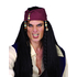  Perruque noire pirate adulte, fig. 1 