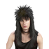  Perruque punk noire adulte, fig. 1 