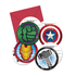  6 Invitations + enveloppes Avengers Mighty ™, fig. 1 