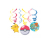  6 Suspensions en spirales Pokémon™, fig. 1 