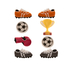 8 Mini figurines en sucre Football 9 g, fig. 1 