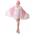  Déguisement Ailes d'ange poncho rose femme, fig. 1 
