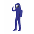  Déguisement astronaute de jeux vidéo bleu adolescent, fig. 1 