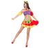  Déguisement clown bariolé femme, fig. 1 