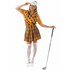  Déguisement golfeuse orange femme, fig. 1 