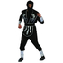  Déguisement ninja noir et argenté homme, fig. 1 