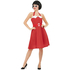  Déguisement rockabilly 50's rouge femme, fig. 1 