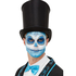  Blaues Dia de los Muertos Make-up- und Tattoo-Set für Erwachsene, fig. 1 