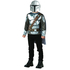  The Mandalorian™-Kostüm für Kinder Star Wars™ Fasching grau-silberfarben, fig. 1 