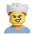  Masque cowgirl LEGO™ enfants, fig. 1 