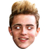  Maschera Edward Jedward, fig. 1 