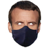  Masque en carton président portant un masque, fig. 1 