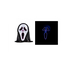  Masque LED fantôme hurlant, fig. 1 