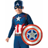  Bouclier en plastique metallisé Captain America 30 cm enfant, fig. 1 