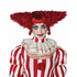  Perruque clown psycho rouge femme, fig. 1 