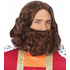  Perruque et barbe châtain Jesus adulte, fig. 1 