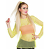  T-shirt fluo jaune années 80 femme, fig. 1 