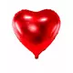 Palloncino in alluminio rosso a forma di cuore 45 cm