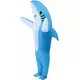 Costume da squalo gonfiabile per adulti