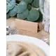 10 Kraft-Tischkarten 9,5 x 4 cm für Hochzeiten, image 2